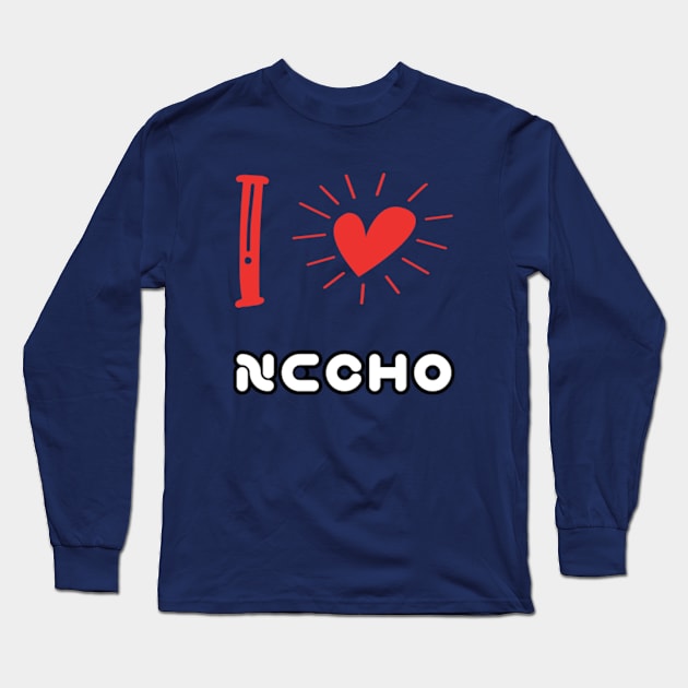 I love Necho. Long Sleeve T-Shirt by NOSTALGIA1'